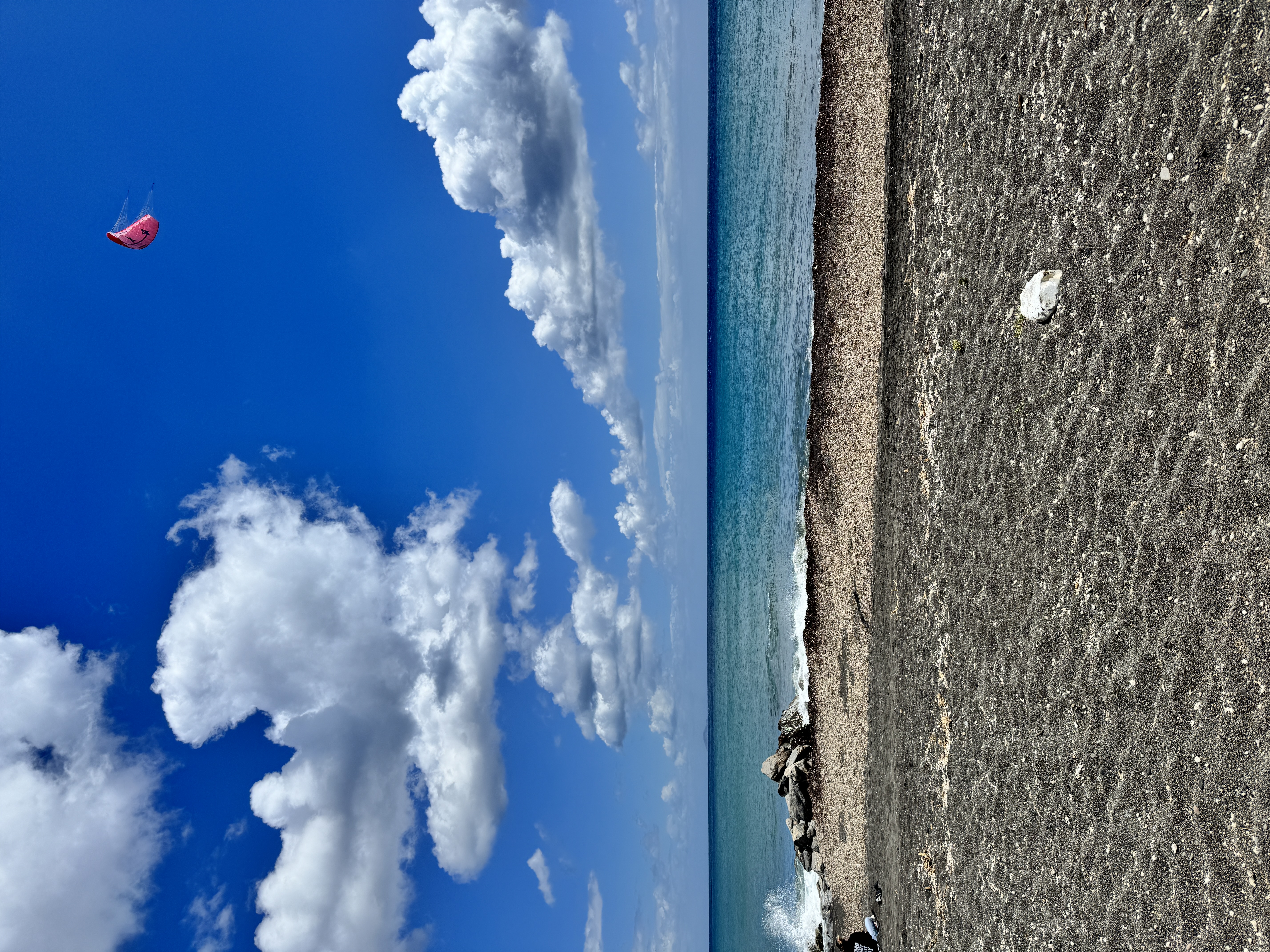 Perissa Beach, Santorini